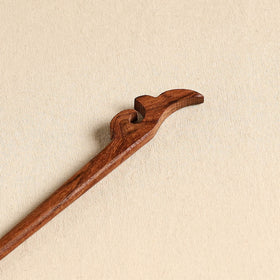 Hand Carved Sheesham Wood Juda Stick 18