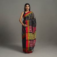 Black - Zari Work Cotton Handloom Saree 30