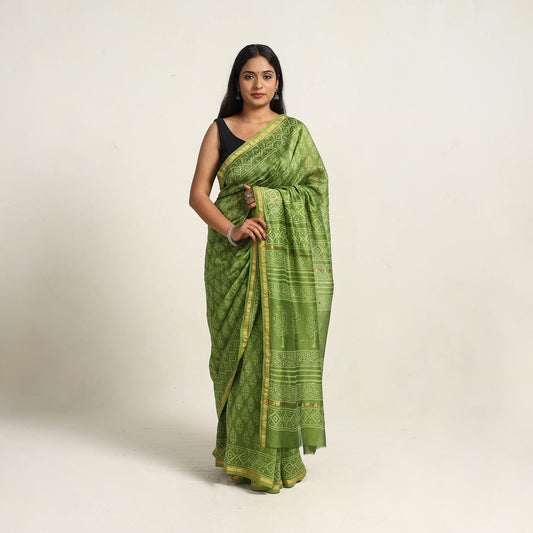 Bagru Print Saree