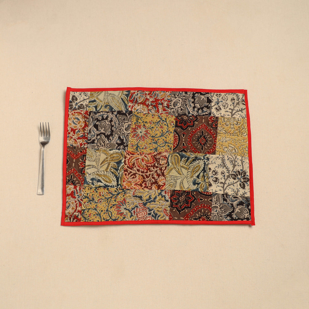 Handcrafted Cotton Patchwork Table Mat 15