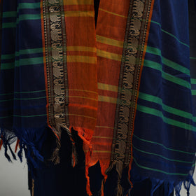 Buy Cotton Blue Dharwad Kurta Set with Palazzo & Dupatta