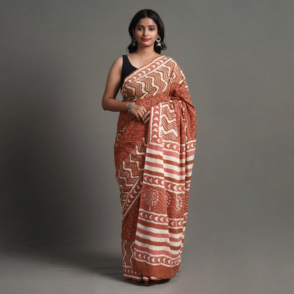 Bagru Saree