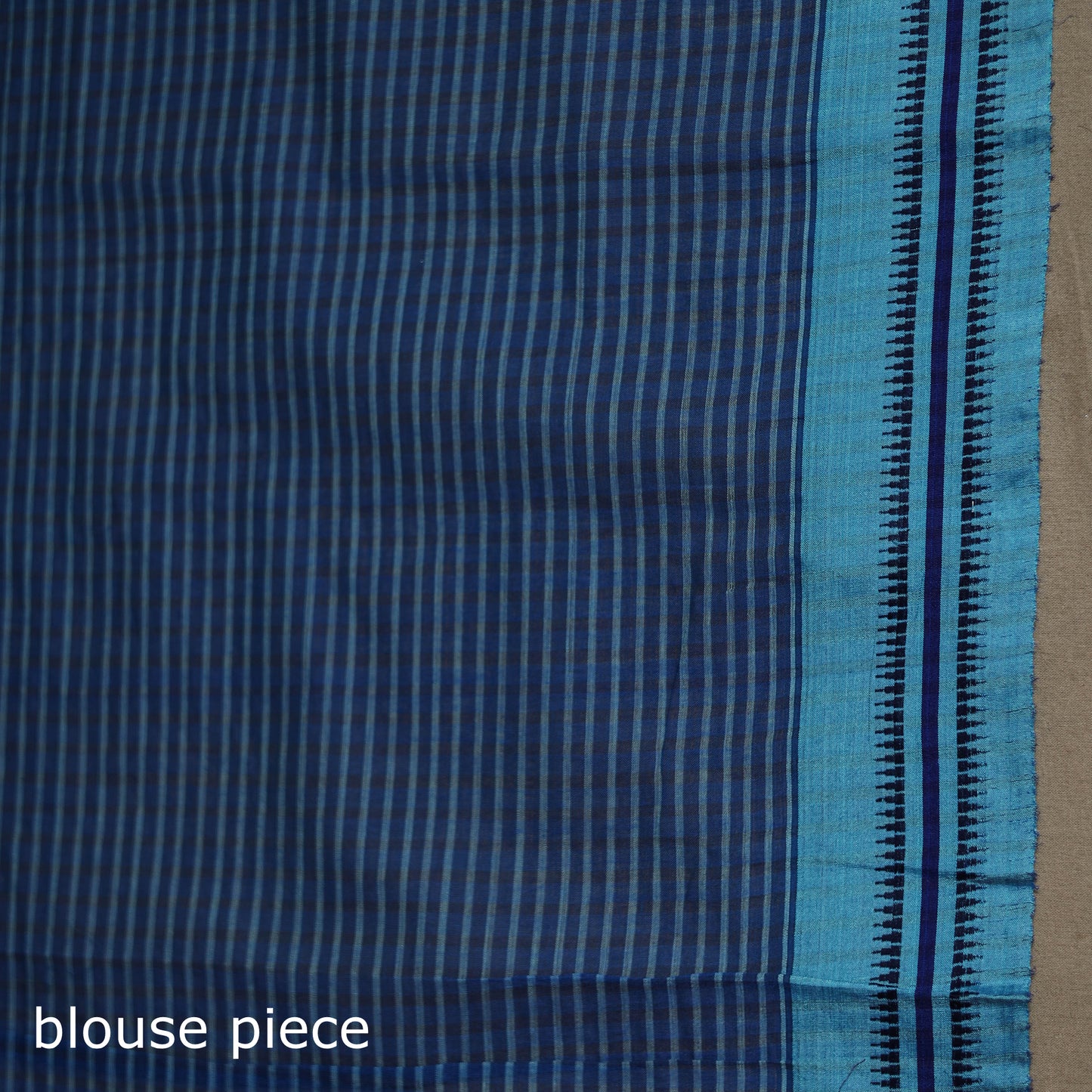 Narayanpet Small Checks Pure Handloom Dobby Cotton Saree 34