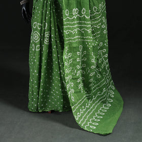 Kutch Bandhani Tie-Dye Cotton Saree 83