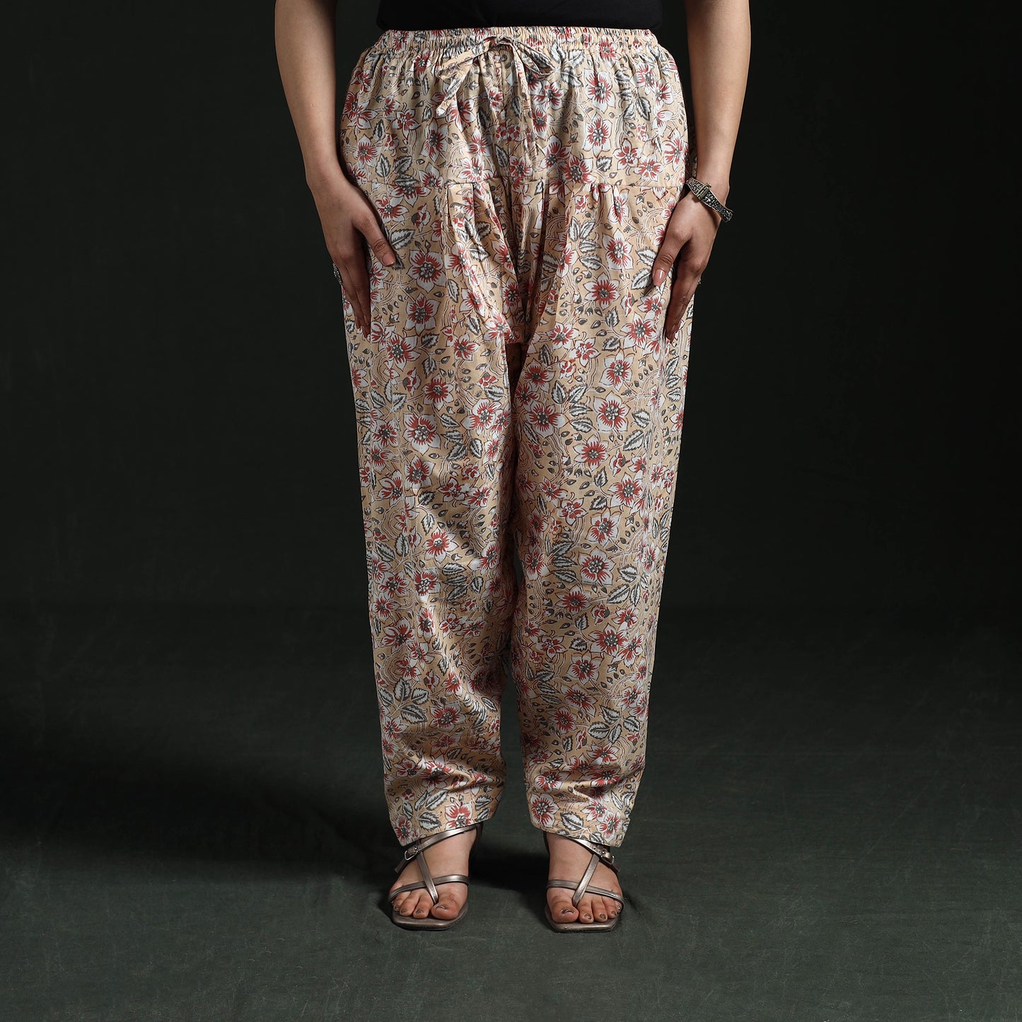 Hand Block Print Cotton Sanganeri Salwar 04