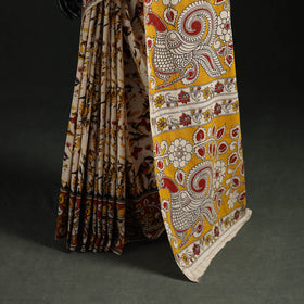 Kalamkari Printed Cotton Saree 33