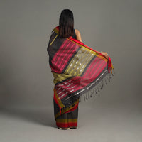 Black - Zari Work Cotton Handloom Saree 30