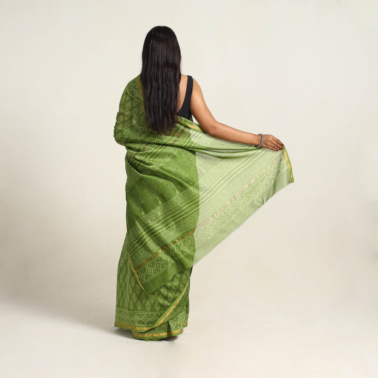 Bagru Saree