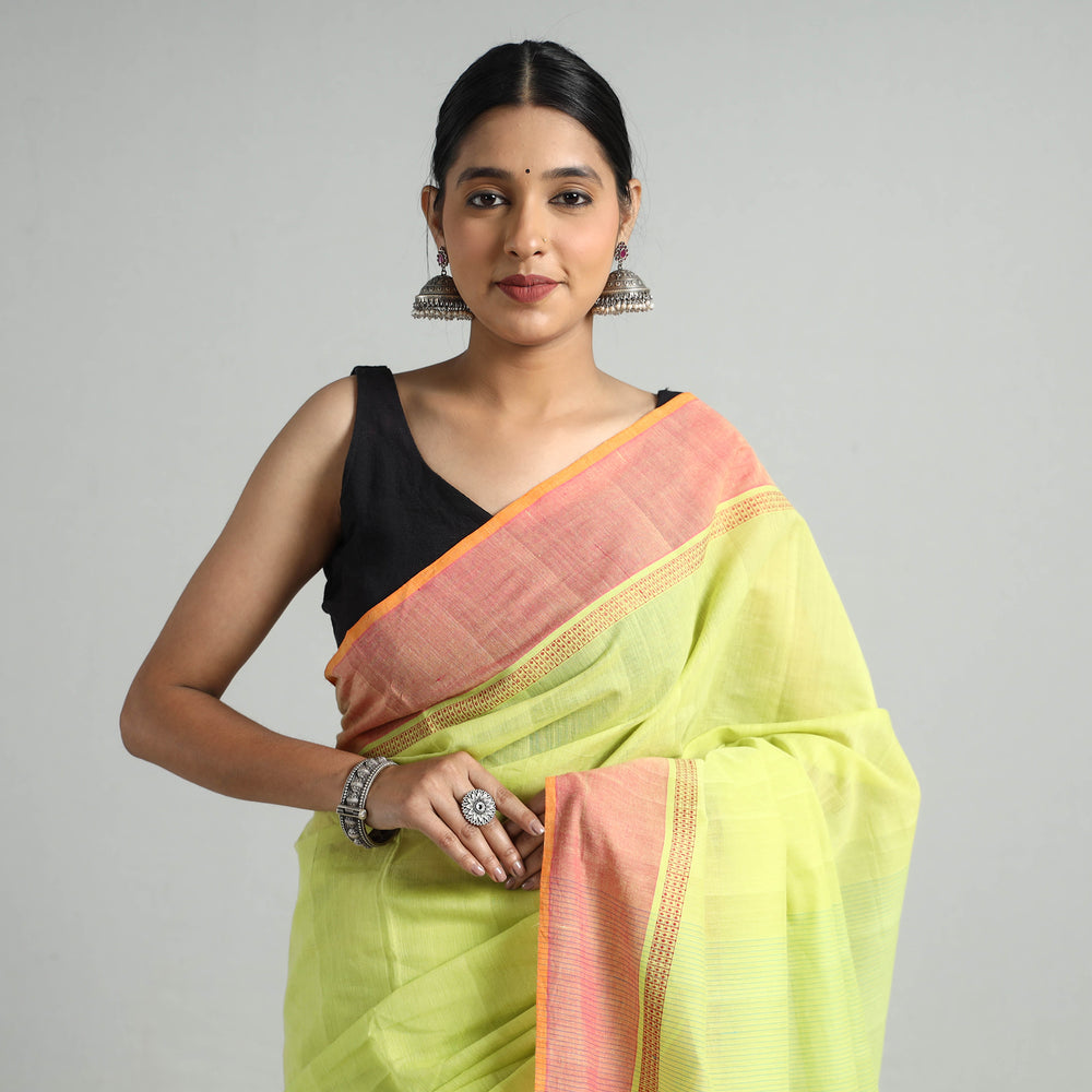 dobby cotton saree