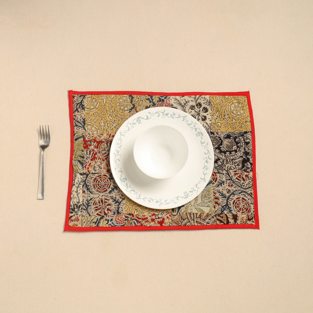 Handcrafted Cotton Patchwork Table Mat 14