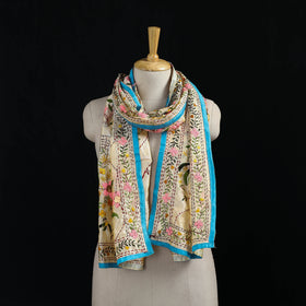 Ranihati Chanderi Silk Hand Embroidered Stole 105