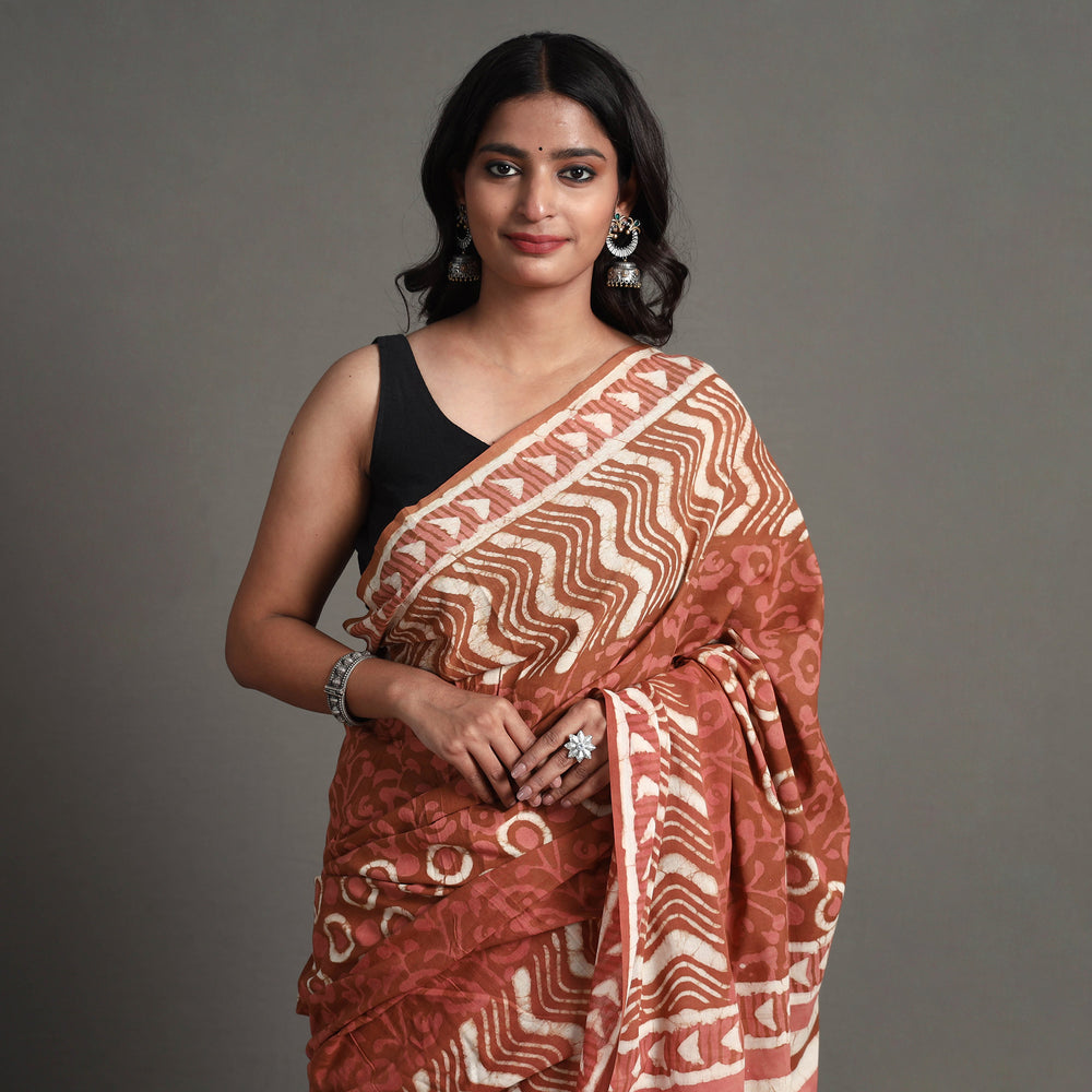 Bagru Saree