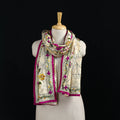 Ranihati Chanderi Silk Hand Embroidered Stole 107