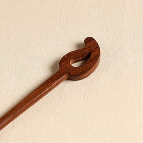 Hand Carved Sheesham Wood Juda Stick 21