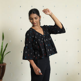 pochampally crop top