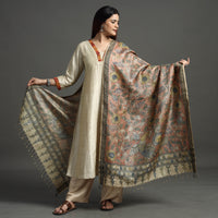 kalamkari silk dupatta