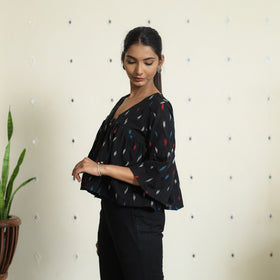 pochampally crop top