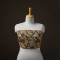 Kalamkari Print Cotton Unstitched Blouse Piece 16