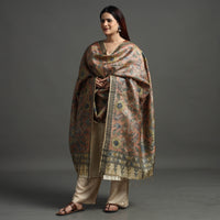 kalamkari silk dupatta