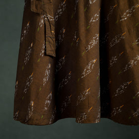 Pochampally Ikat Cotton Wrap Around Skirt 47