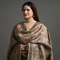 kalamkari silk dupatta