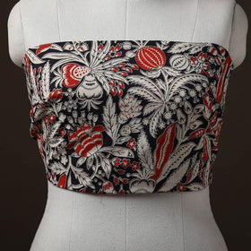 Kalamkari Print Cotton Unstitched Blouse Piece 18