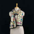 Ranihati Chanderi Silk Hand Embroidered Stole 113