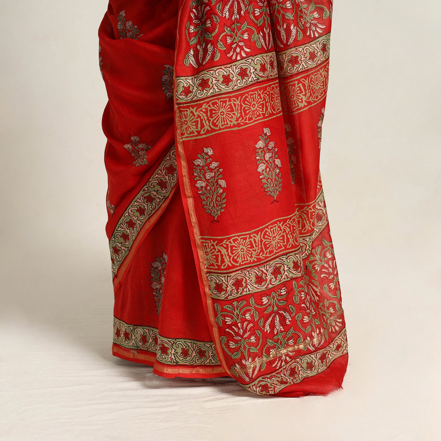 Bagru Saree