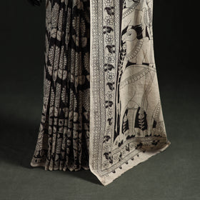 Kalamkari Printed Cotton Saree 35
