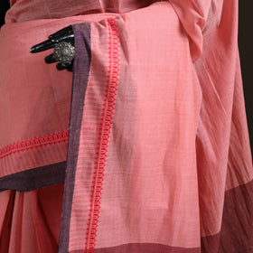 Narayanpet Plain Pure Handloom Dobby Cotton Saree 36