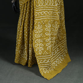 Kutch Bandhani Tie-Dye Cotton Saree 85