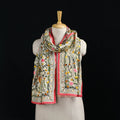 Ranihati Chanderi Silk Hand Embroidered Stole 114