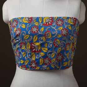 Kalamkari Print Cotton Unstitched Blouse Piece 20