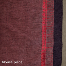 Narayanpet Plain Pure Handloom Dobby Cotton Saree 36
