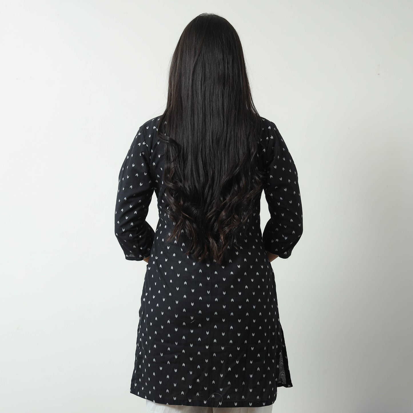 jacquard kurta