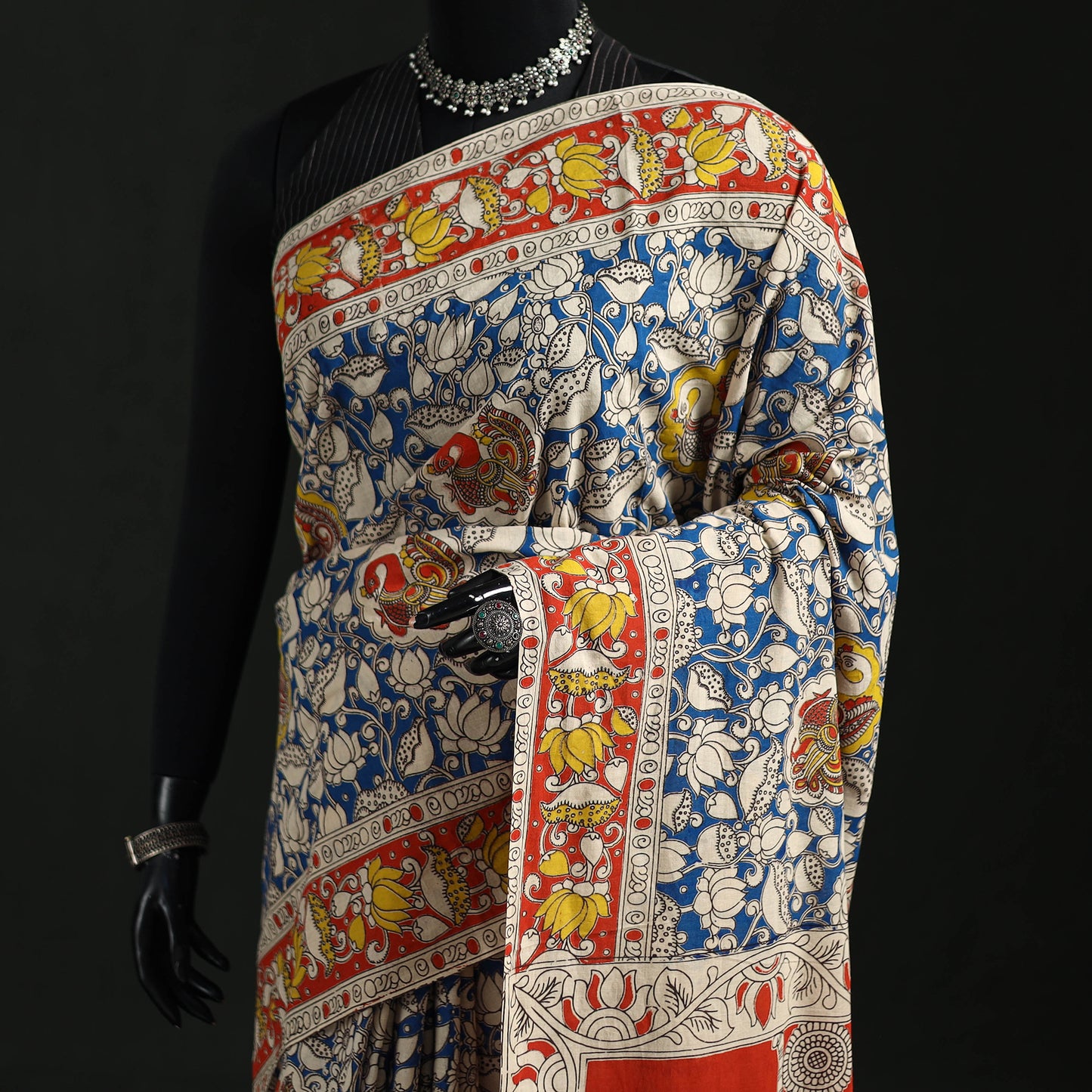 Kalamkari Printed Cotton Saree 36