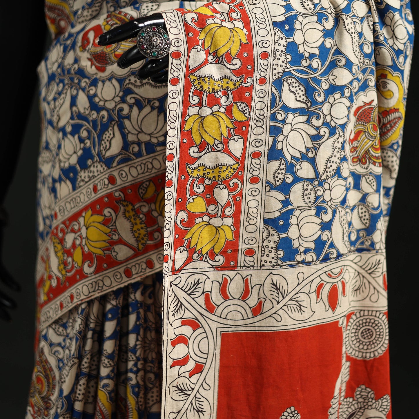 Kalamkari Printed Cotton Saree 36