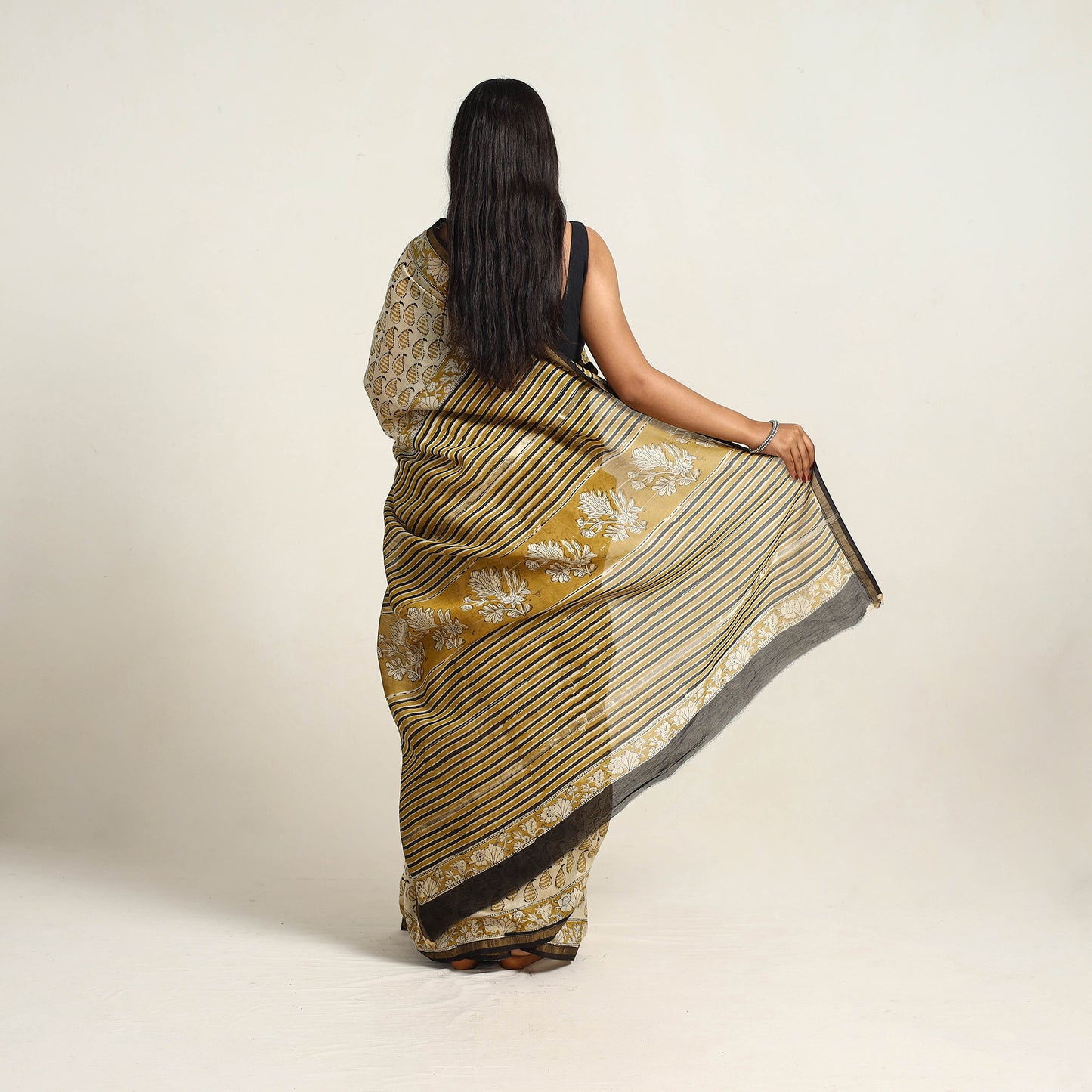 Bagru Saree