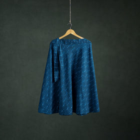 Pochampally Ikat Cotton Wrap Around Skirt 50