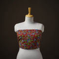 Kalamkari Print Cotton Unstitched Blouse Piece 21