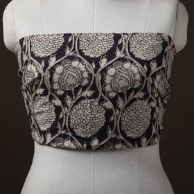Kalamkari Print Cotton Unstitched Blouse Piece 22