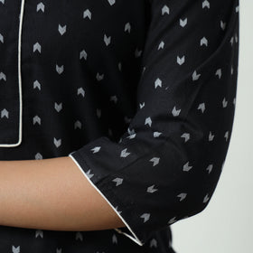 jacquard kurta