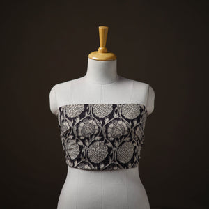 Kalamkari Print Cotton Unstitched Blouse Piece 22