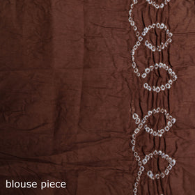 Kutch Bandhani Tie-Dye Cotton Saree 86