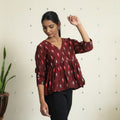 full sleeve crop top 