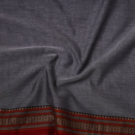  Grey Mercerised Cotton Dharwad Fabric