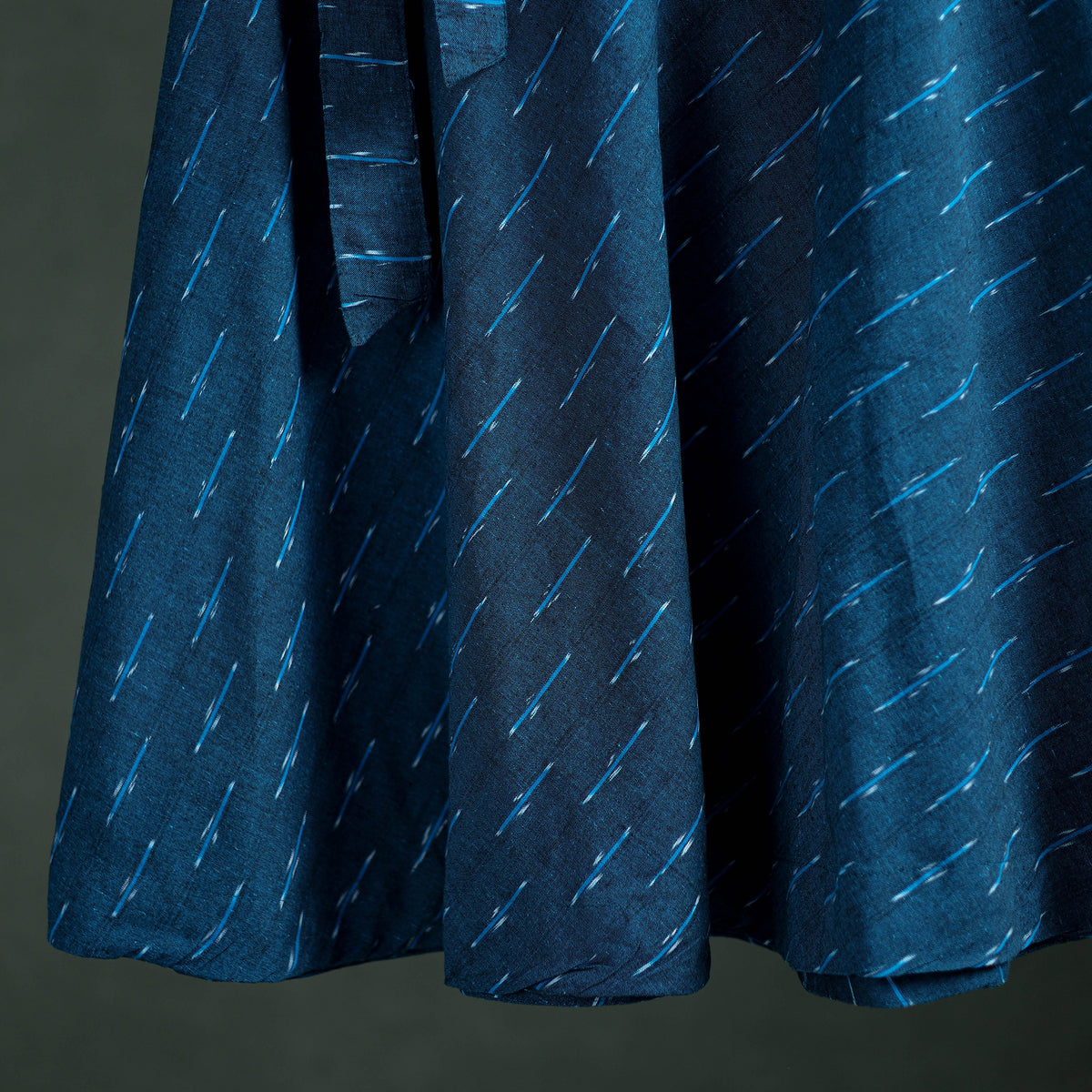 Pochampally Ikat Cotton Wrap Around Skirt 50