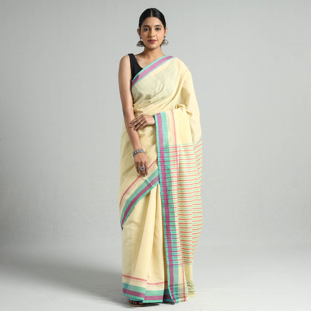 dobby cotton saree