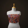 Kalamkari Print Cotton Unstitched Blouse Piece 23