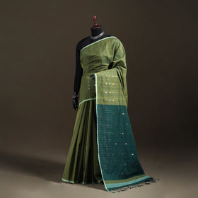 Srikakulam Jamdani Buti Pure Handspun Handloom Cotton Saree 38